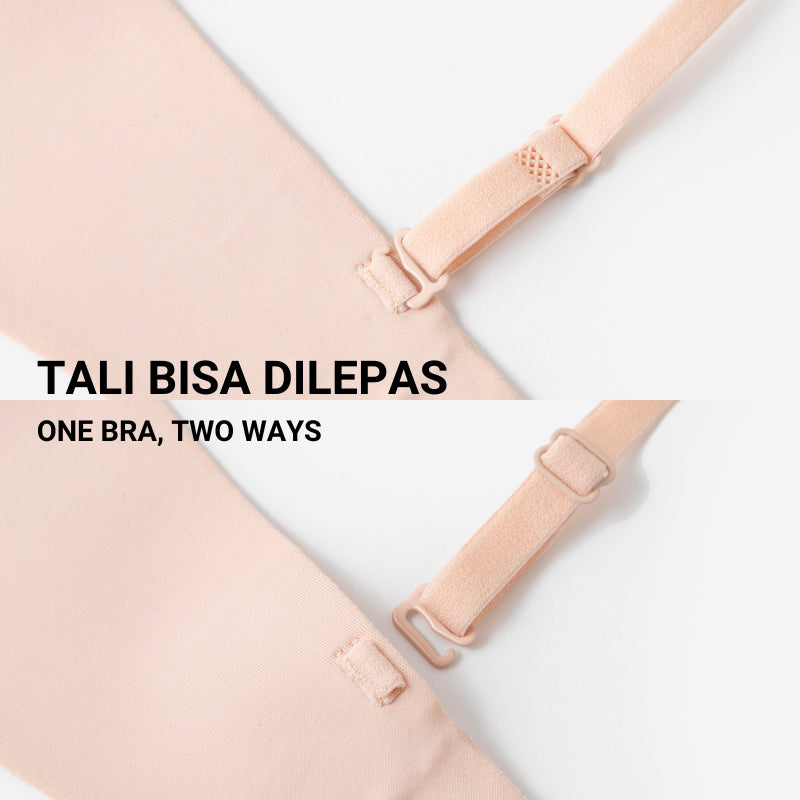 URU Yours - HandLift Bra Push-Up Ultra 2-in-1 busa tebal bahan lembut