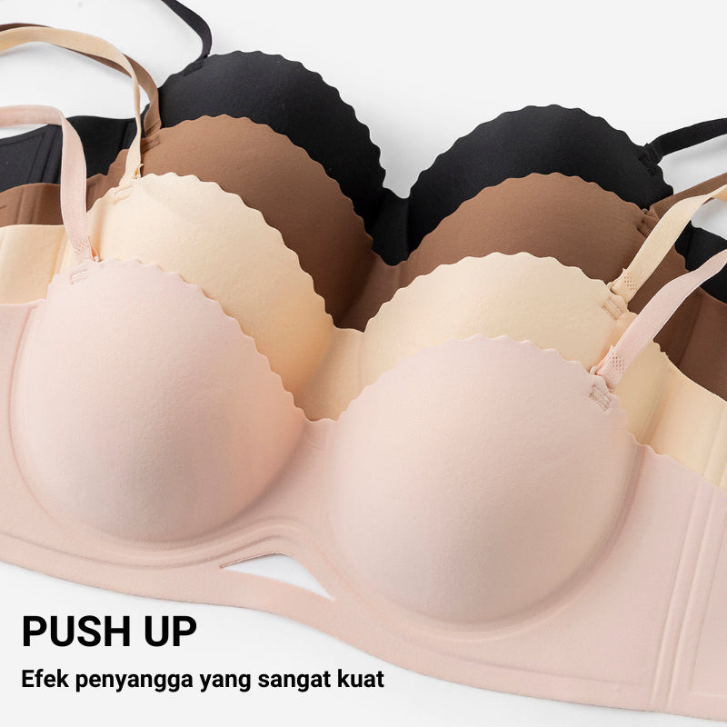 URU Yours - HandLift Bra Push-Up Ultra 2-in-1 busa tebal bahan lembut