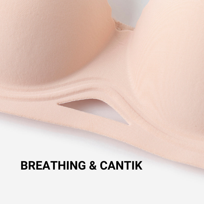 URU Yours - HandLift Bra Push-Up Ultra 2-in-1 busa tebal bahan lembut