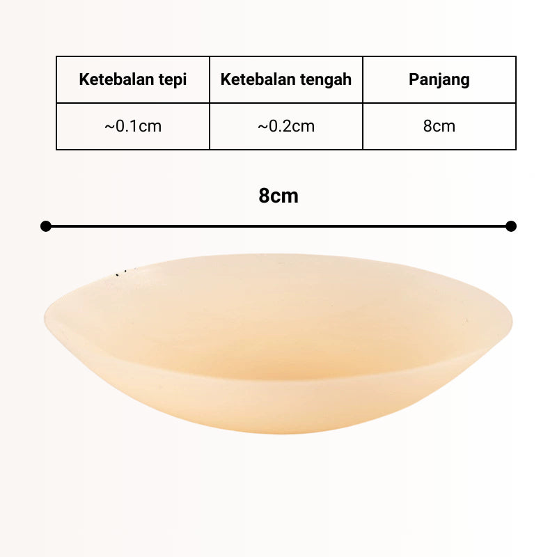 URU InviStick Silicone Nipple Cover Invisible– Daya rekat super kuat, tetap menempel sepanjang hari