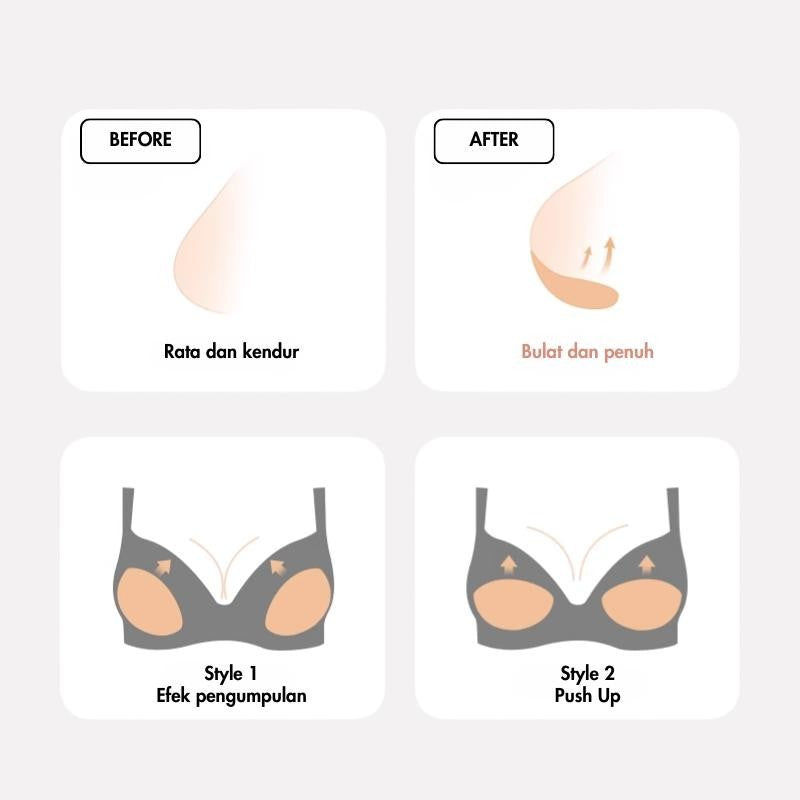 URU Magic Pad | Push Up Pushup dan Upsize | Insert Padding Seamless Invisible