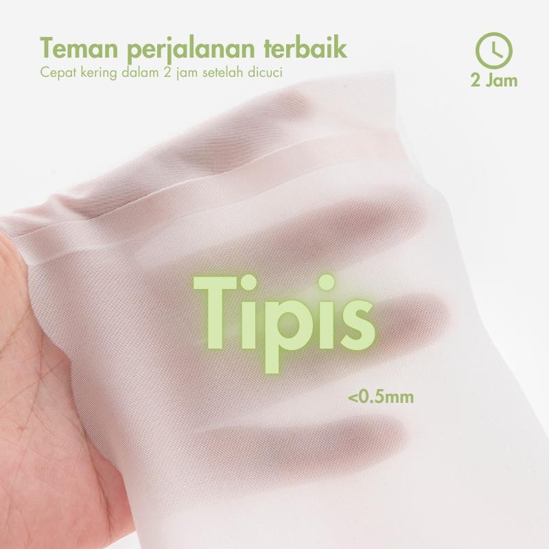 URU REAL - Ultra-Thin Quick-Dry Travel Panty | Kenyamanan Kulit Kedua yang Mulus