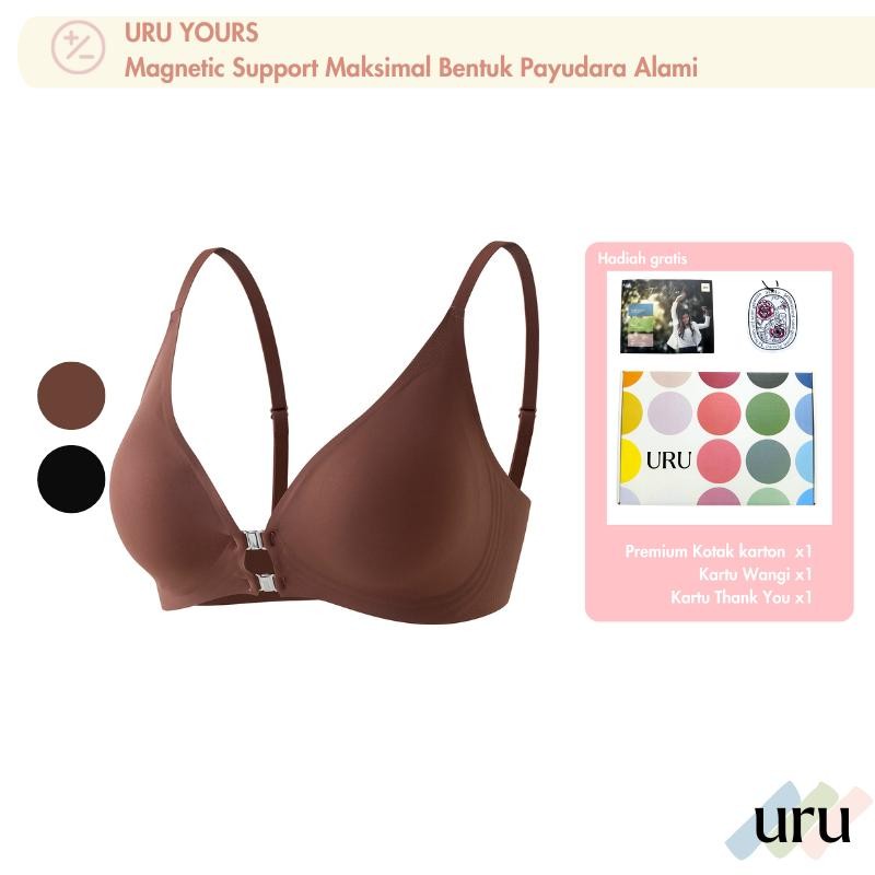 URU YOURS - Magnetik dua baris Bra | bralette kancing depan bh seksi Bra menyusui