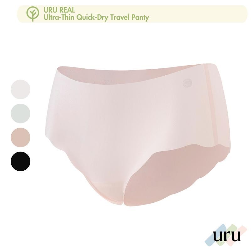 URU REAL - Ultra-Thin Quick-Dry Travel Panty | Kenyamanan Kulit Kedua yang Mulus
