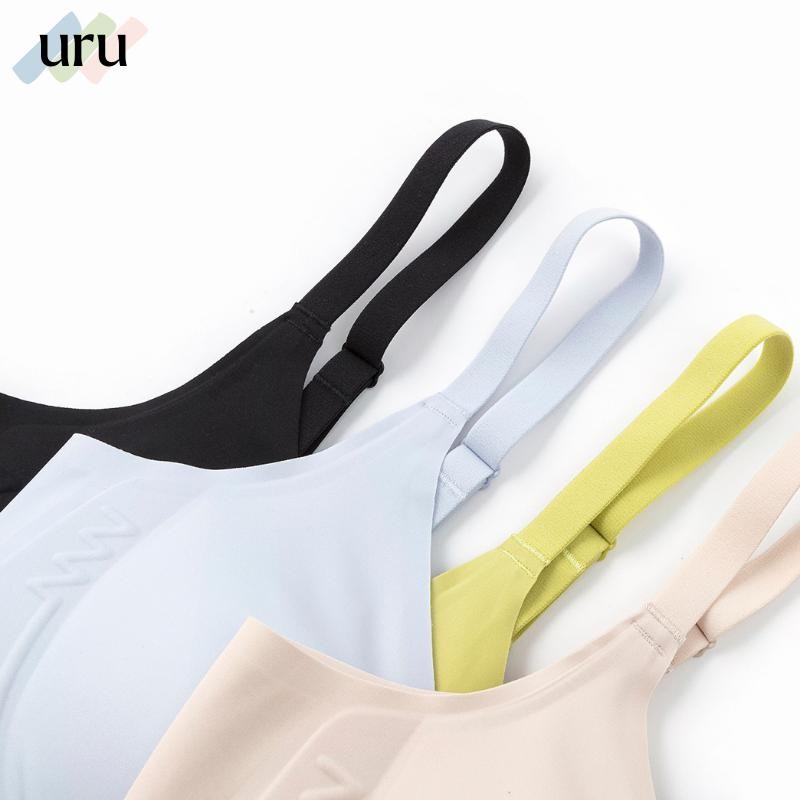 URU W-Support Bunga Bra | Bh Wanita Tipis Seamless Kualitas Jepang tanpa kawat push up nylon