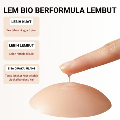 URU InviStick Silicone Nipple Cover Invisible– Daya rekat super kuat, tetap menempel sepanjang hari
